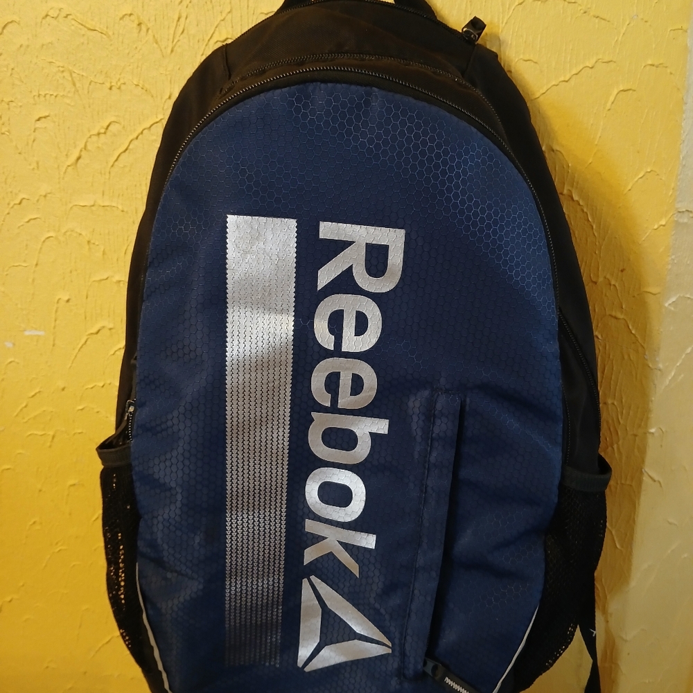 Reebok Trainer Backpack Blue/Silver/Black A6